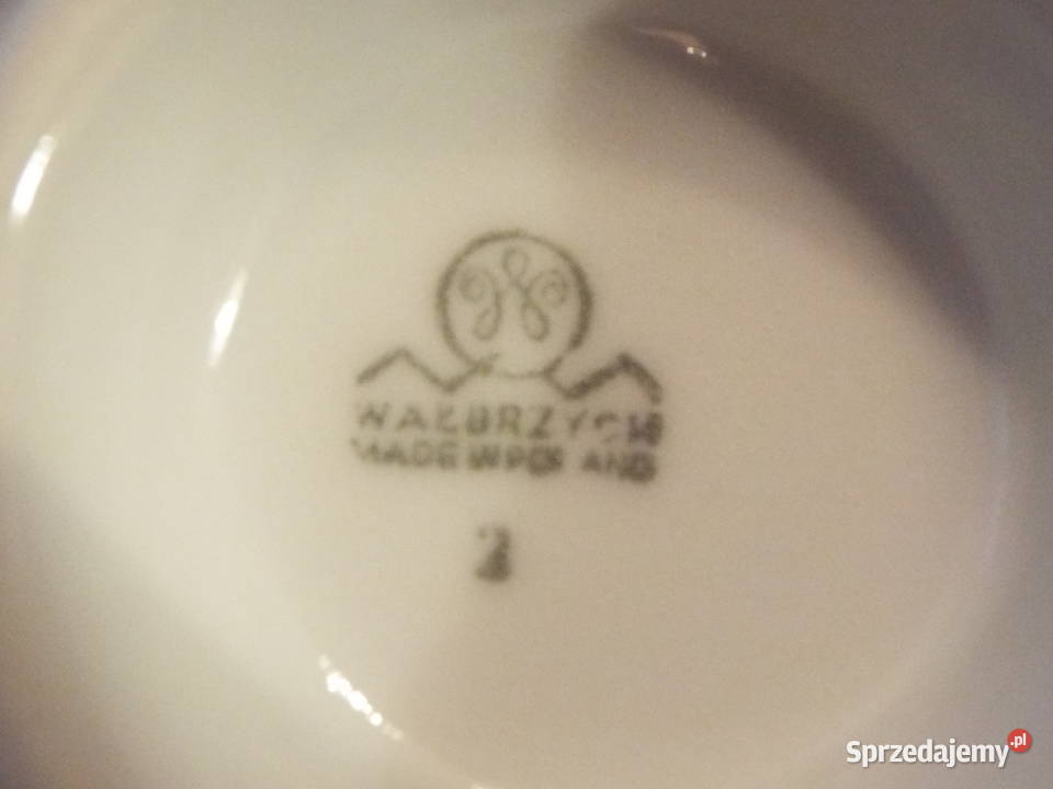 Serwis do kawyherbaty kompletny 12 os porcelana Będzin sprzedam