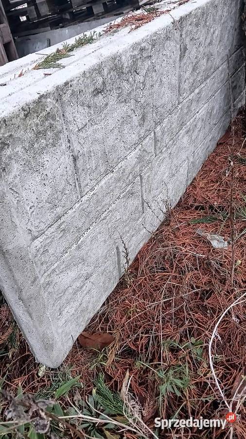 Formy do produkcji płyt betonowych na ogrodzenie Witnica