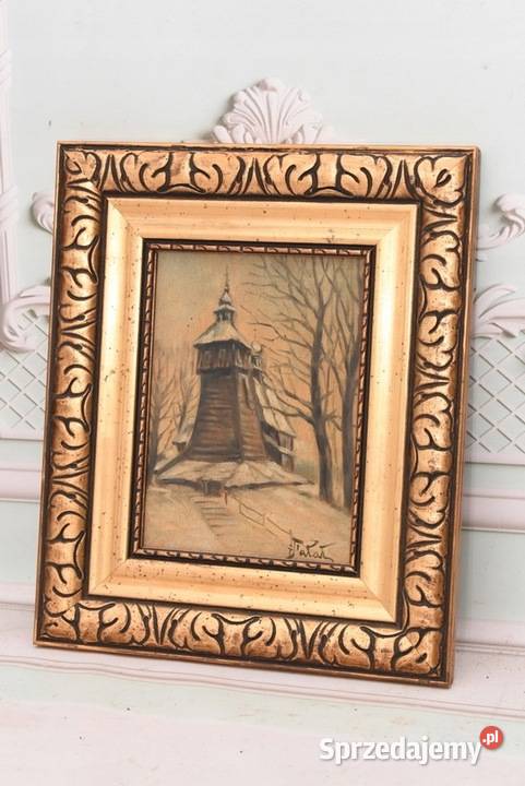 J Fałat Drewniany Kościół Na Wzgórzu Kresy sprzedam