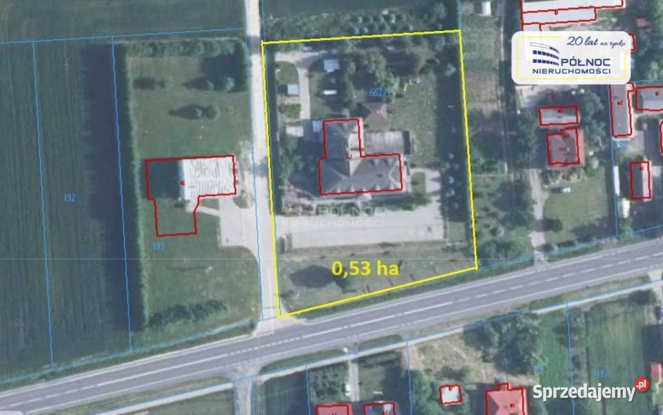 Budynek komercyjny o przeznaczeniu lubelskie Wielącza sprzedam