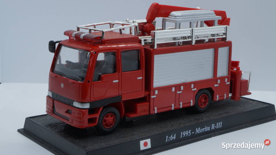 Samochód strażacki - MORITA R-III - (1:64) STRAŻ Del Prado