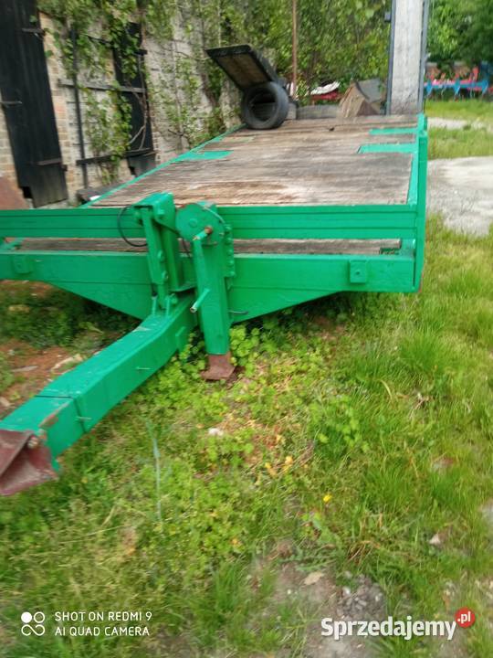 Przyczepa niskopodwoziowa laweta nieuszkodzony Bolesławiec