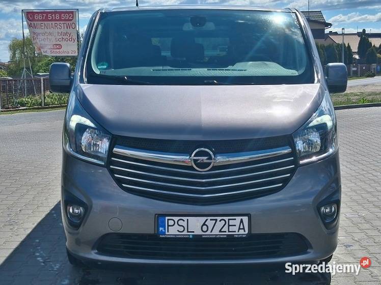 Opel Vivaro Long Długi 9 osób 2 x Klima i sprowadzony Słupca