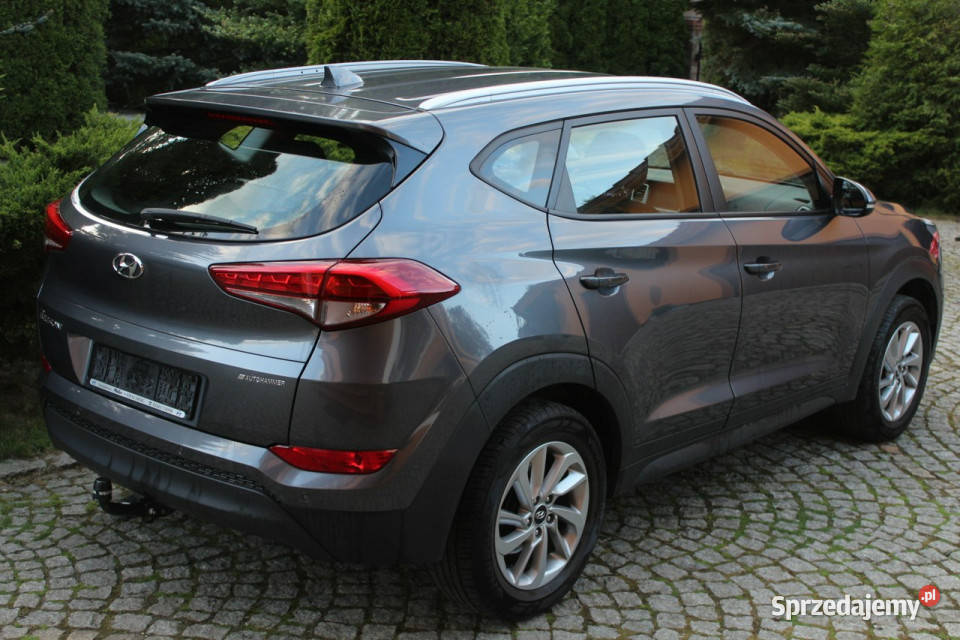 Hyundai Tucson Benzyna GDI Nawigacja Led Super czujnik zmierzchu Lubań