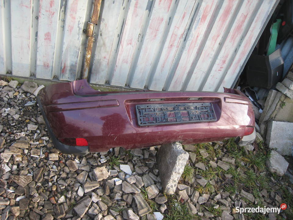 Zderzak tylny tył Opel Corsa C lift 0406 bordowy Kraków sprzedam