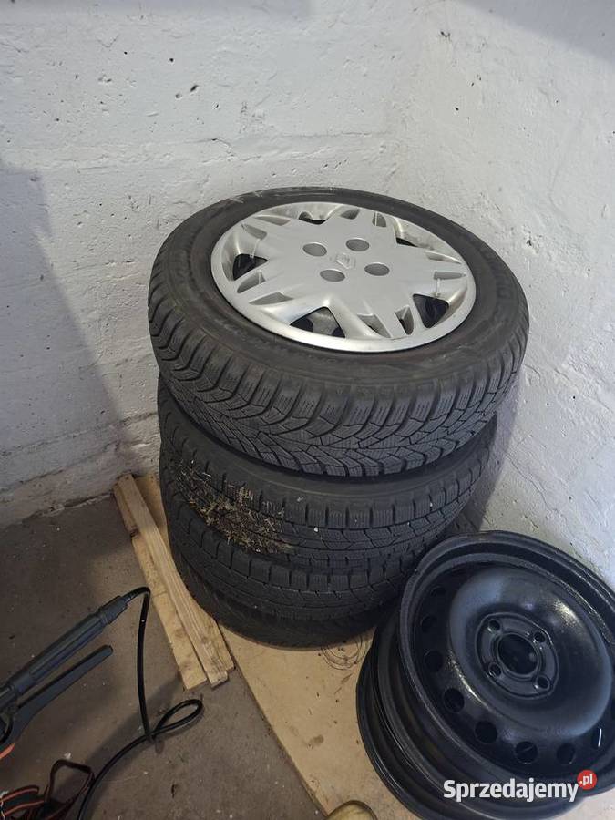 Koła zimowe clio 2 Motoryzacja Baczyna sprzedam