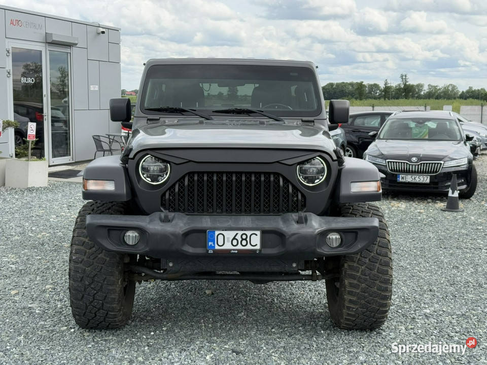 Jeep Wrangler JL Sahara 20 Turbo 272 2020r 4x4 światła do jazdy dziennej Wojkowice
