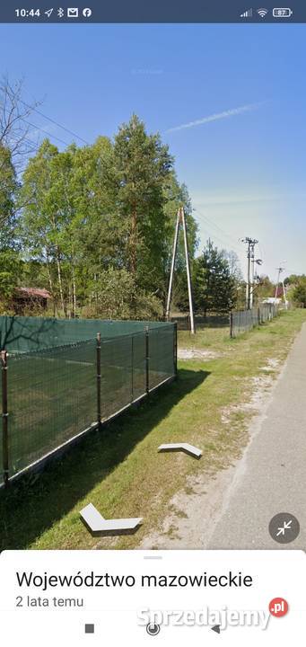 Działka budowlana 2000m2 z WZ Mazowieckie
