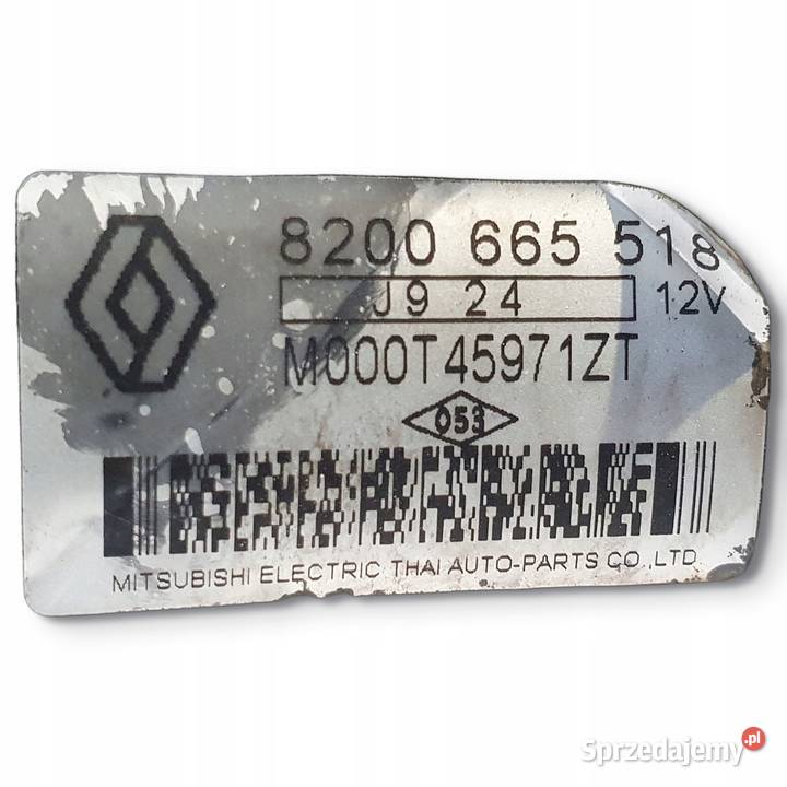 ROZRUSZNIK Renault Megane III 16 16V 8200665518 Chełm