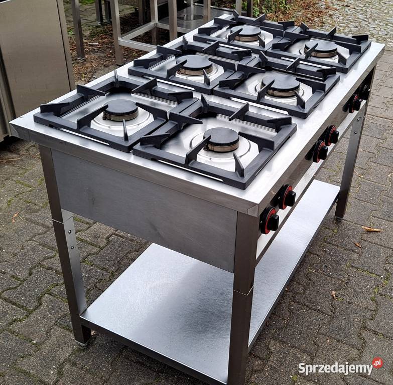 KUCHNIA GAZOWA 6 PALNIKOWA REDFOX 36 KW M1227N sprzedam