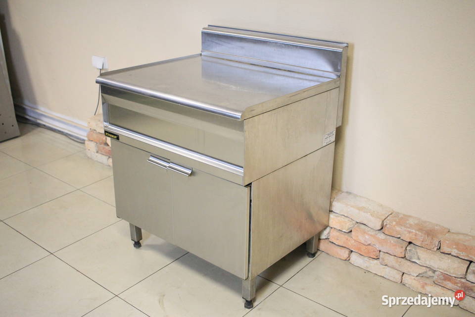 Stół gastronomiczny z półką 80x70 KROMET śląskie Pszczyna