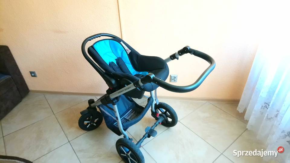 Wózek dziecięcy wielofunkcyjny 3in1 Pompowane