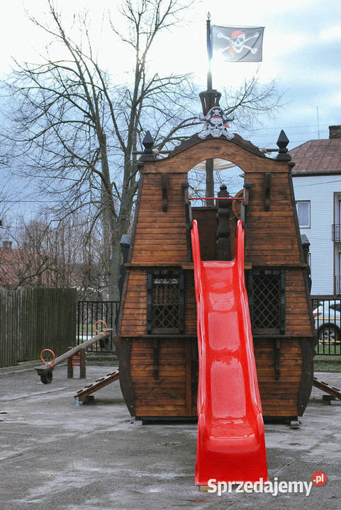 Drewniany Statek piracki publiczny plac zabaw Pozostałe podkarpackie Przemyśl sprzedam