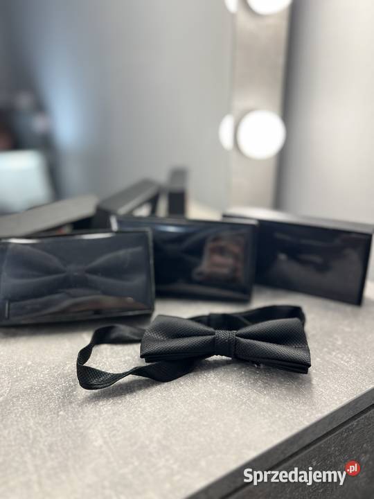 Czarna muszka mucha czarne muszki muchy 3 sztuki Jasło