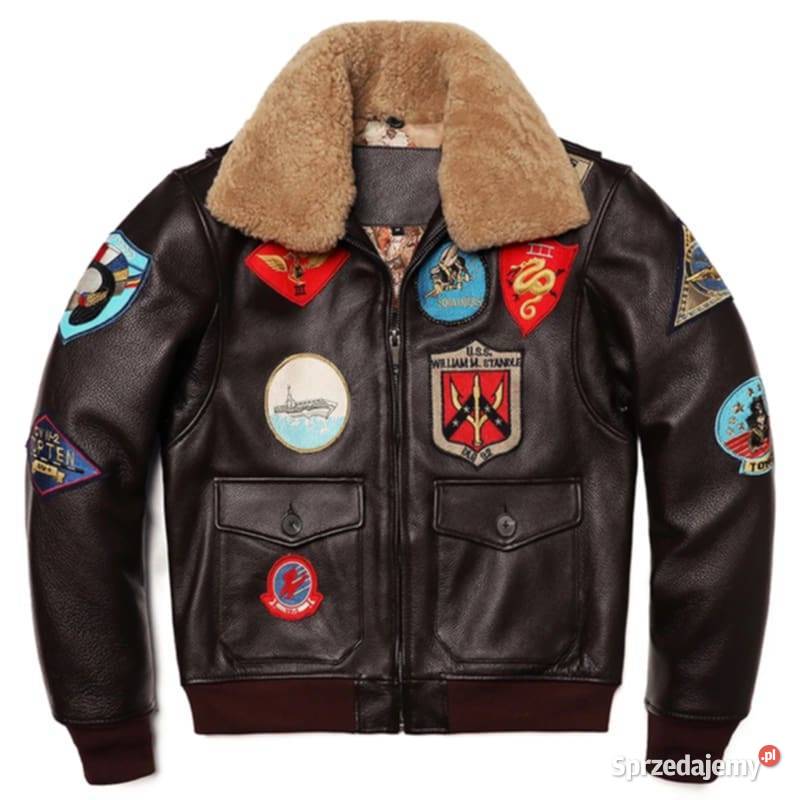 Nowa męska kurtka skórzana Top Gun w kolorze Rozmiar XL mazowieckie Warszawa