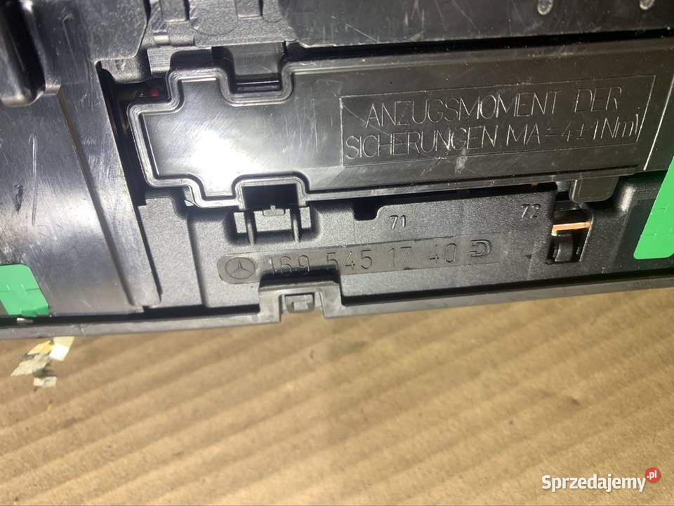 A1695451740 skrzynka bezpieczników mercedes a Szczecin
