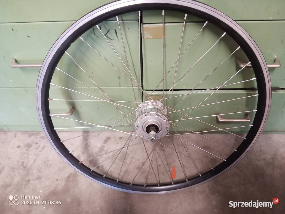 Koło 26 z prądnicą w piaście lubuskie Ciosaniec