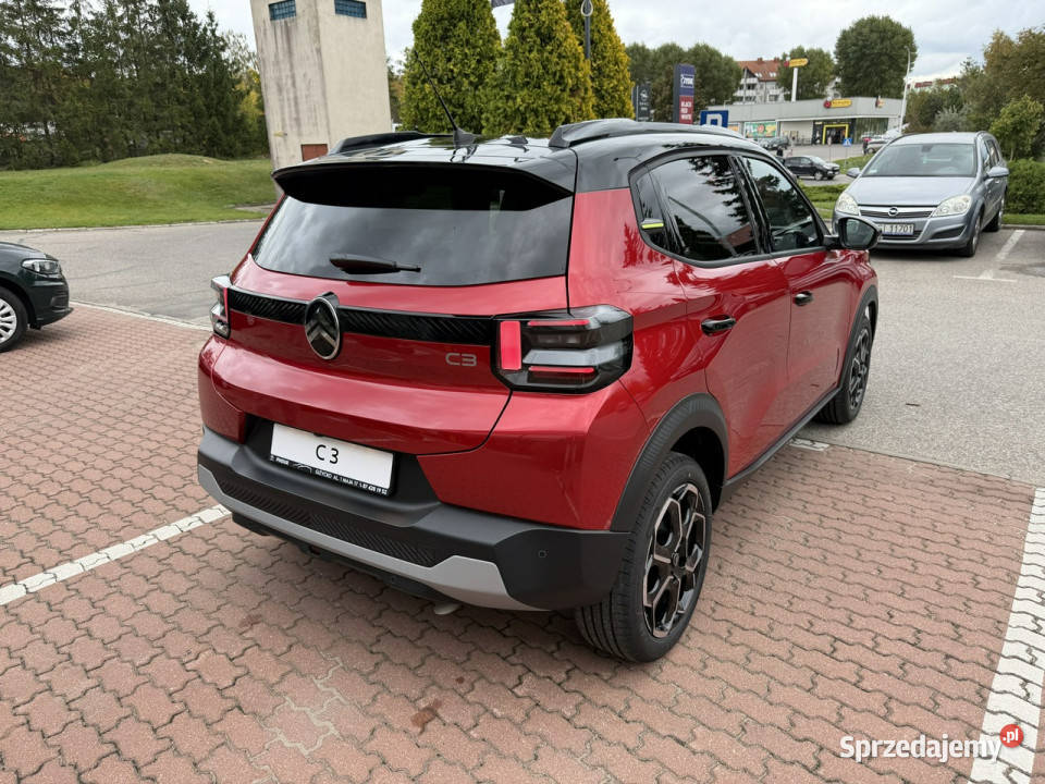 Citroen C3 Nowy Citroen C3 12 Turbo 100 III 2016 warmińsko-mazurskie Giżycko