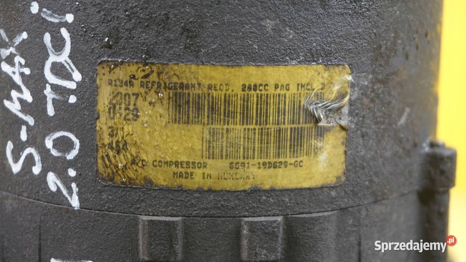 FORD S 20 TDCI 09r 140 QXWB sprezarka Suków