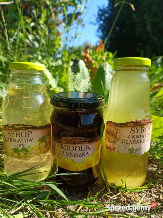 Syrop z kwiatów czarnego bzu lipy syropmiodek z Krosno