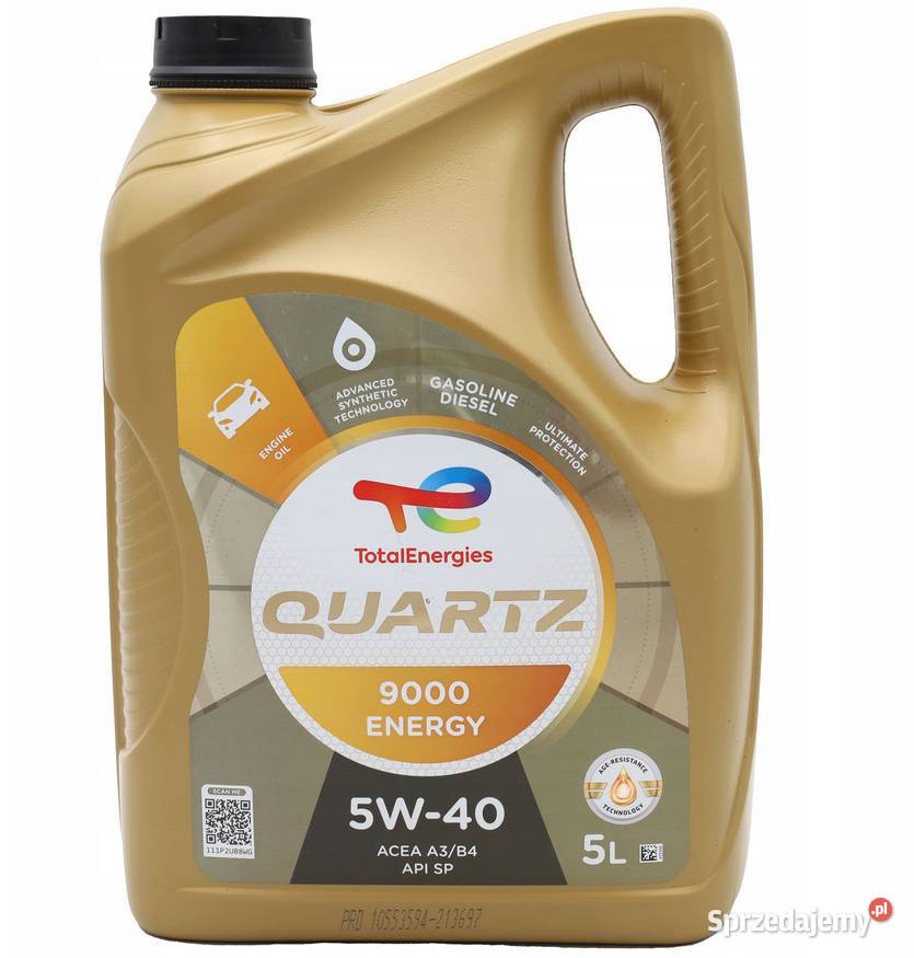 Olej Silnikowy Total Quartz 9000 Energy 5w40 5L Nowa Karczma