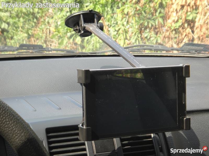 Długi uchwyt do szyby samochodowej 43 na tablet