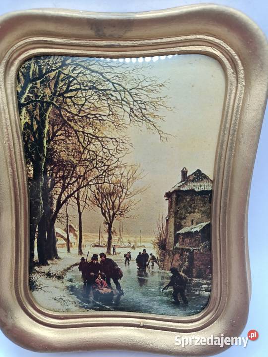 Obrazek w ramie reprodukcja zdjęcie Italy styl Zamość