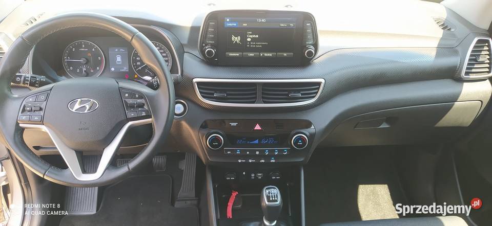 Hyundai Tucson 2019r 16 CRDI 116 Mały przebieg małopolskie Wielka Wieś sprzedam