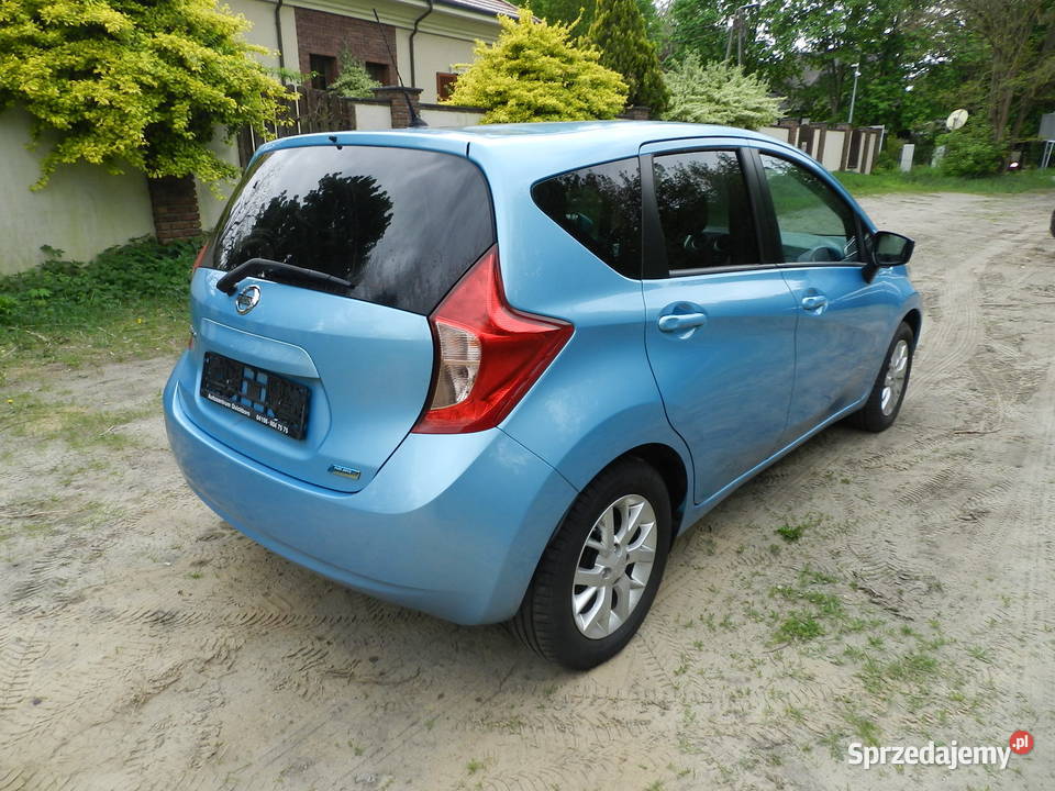 Nissan Note E12 śliczny zadbany SERWISOWANY ASR (kontrola trakcji) Puszczykowo
