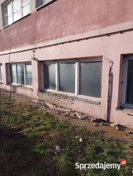 Okno pcv 345 x 145 3450 x 1450 witryna Warszawa