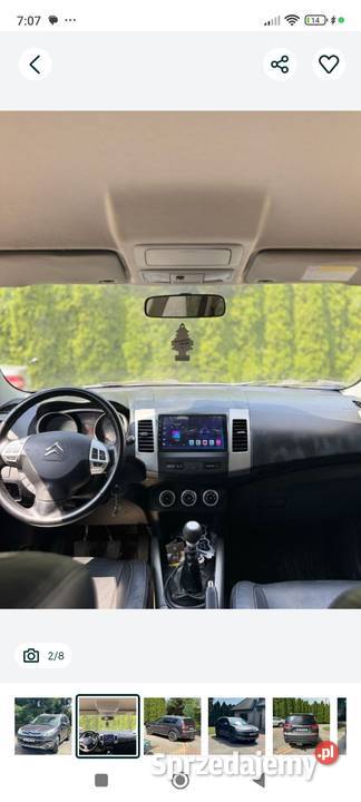 Citroen ccrosser 2 2 HDi170 270000 przebieg Samochody osobowe Parczew