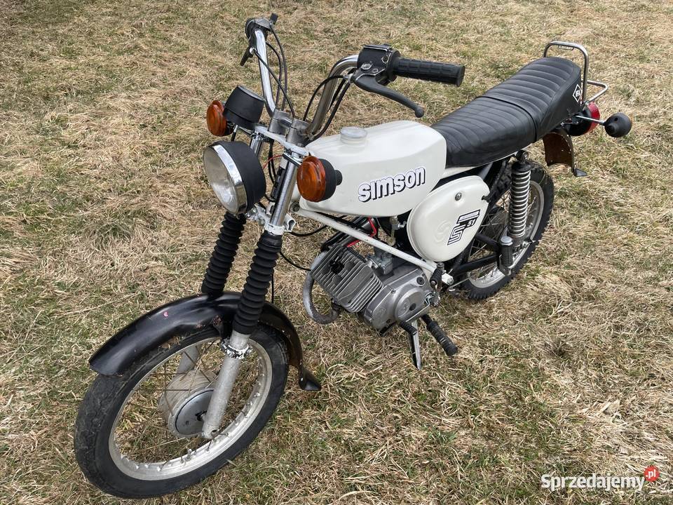 1988 Simson S51 Enduro małopolskie Mszana Dolna