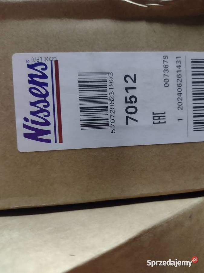 Nagrzewnica NISSENS 70512 wersja AC OEM Białystok sprzedam