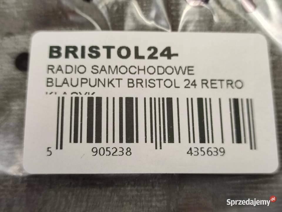 RADIO SAMOCHODOWE KASETOWE BLAUPUNKT BRISTOL 24 osobowe