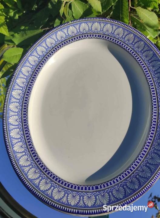 MALING PATERA ART DECO DUŻY PÓŁMISEK 45 X 37 Pabianice