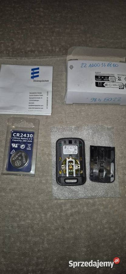 Nowy Pilot Eberspacher Easystart Remote Plus osobowe Ogrzewanie postojowe Śrem