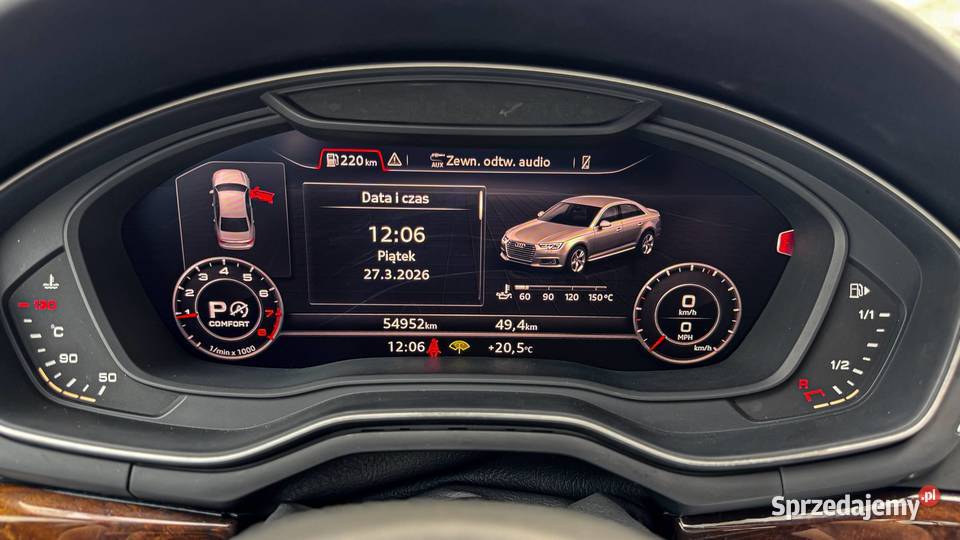 Audi A4 B9 45 TFSI quattro Premium benzyna podkarpackie Rzeszów
