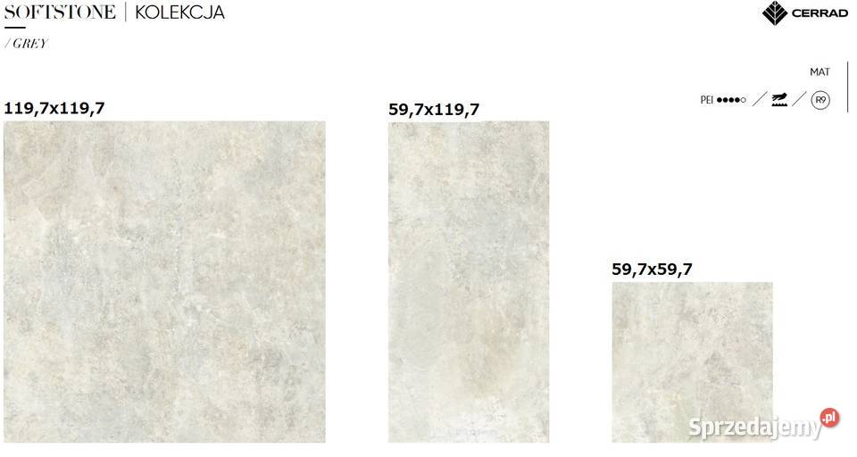 gres 60x60 60x120 120x120 softstone matowy gat1 lubuskie Gorzów Wielkopolski sprzedam