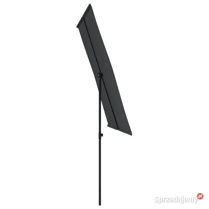 Parasol ogrodowy na aluminiowym słupku 2x15 m sprzedam