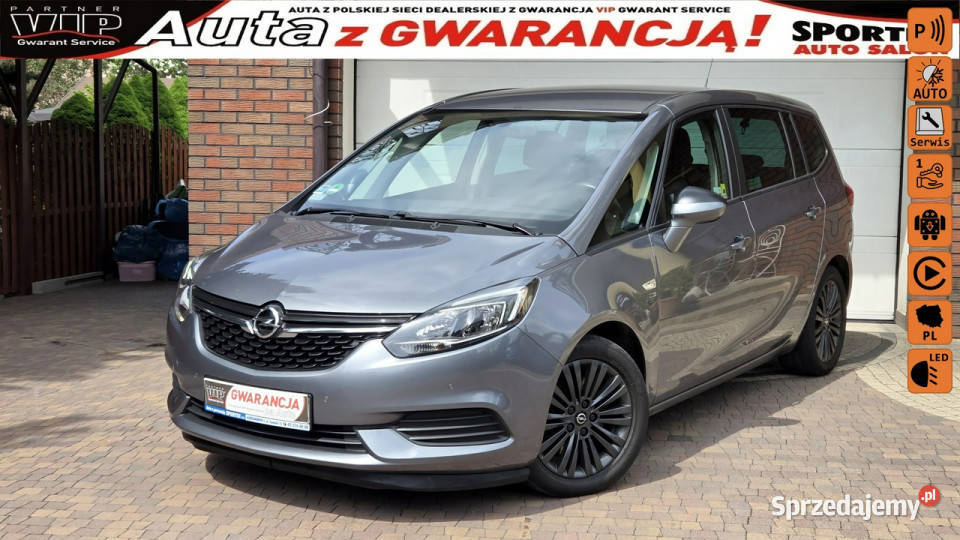 Opel Zafira 16 TURBO 120 lat OPLA Salon serwis Aleksandrów Łódzki