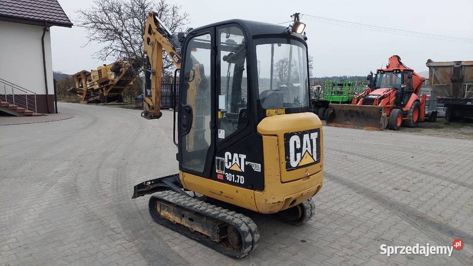 Minikoparka CAT 3017D 2016 1622h rozsuwane nie Sochaczew sprzedam