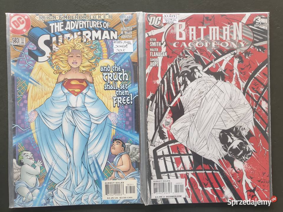 Joker zestaw 12 oryginalnych komiksów DC USA Gdynia