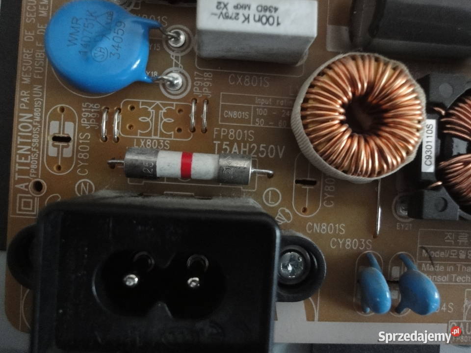 Telewizor SAMSUNG UE40F6320 uszkodzony LED Kraków