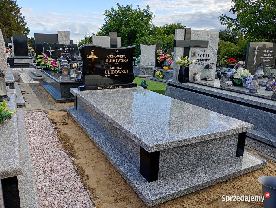Nagrobki granitowe Zamość