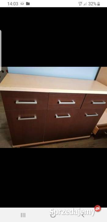 meble komoda słupek z półkami biurko Mława