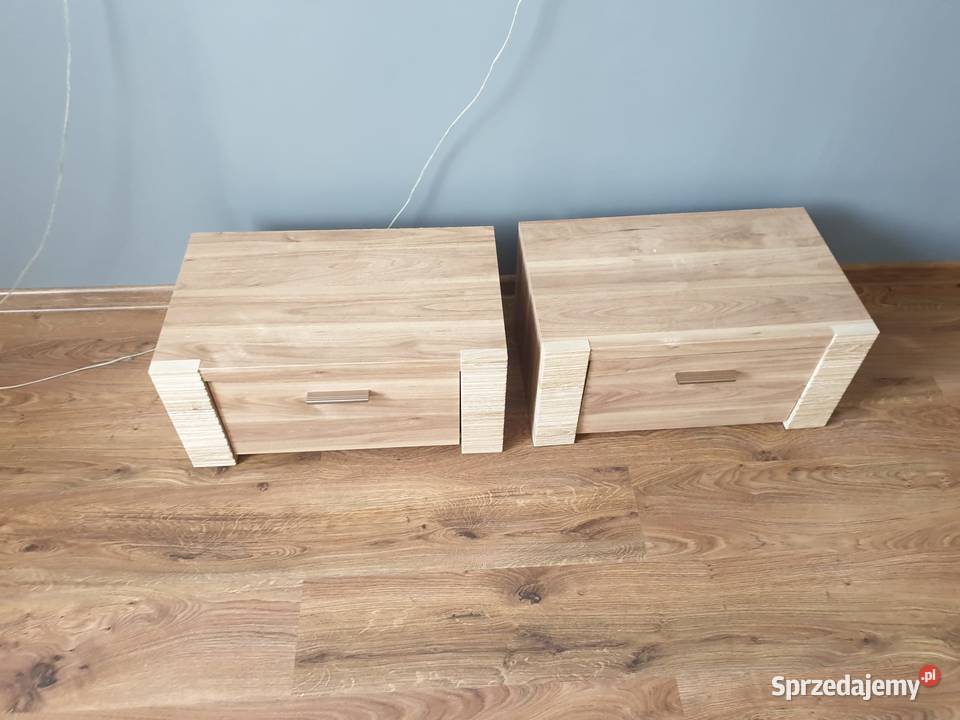 ZESTAW DO SYPIALNI łóżko stelaż materac szafki Pozostałe