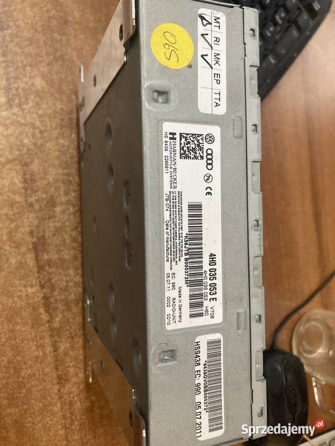 RADIO AUDI A8 D4 4H0035053E Rakoniewice