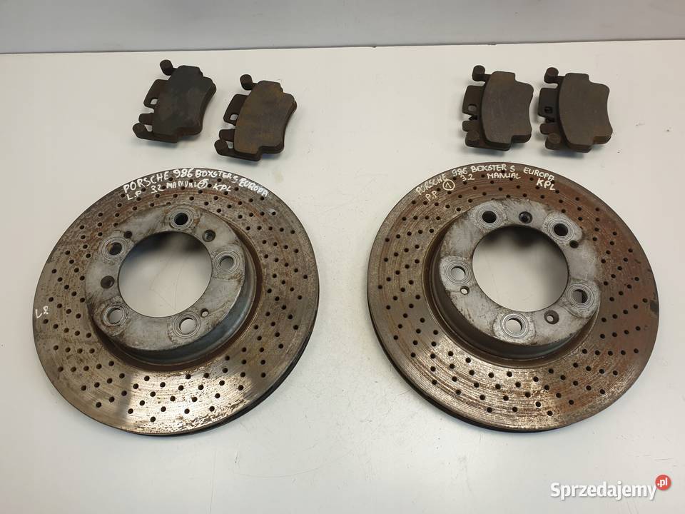 Porsche Boxster 986 32 TARCZA HAMULCOWA Przód Chełm
