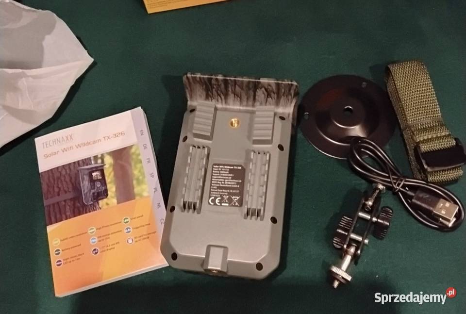 Kamera wifi fotopułapka z ładowaniem solarnym Poznań