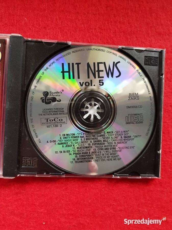 hit news vol 5 1993 Electronic Euro House Kielce